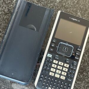TI-Nspire CX Graphing Calculator in Black/White